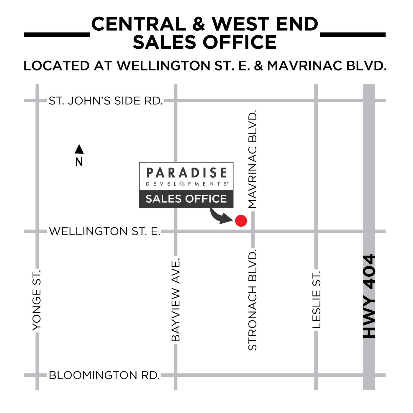Aurora Sales Office: 170 Blick Crescent, Aurora, ON L4G 7B6