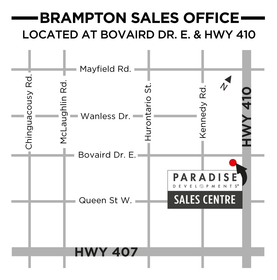 Brampton Sales Office: 10 Sea Lion Road, Brampton, ON L6V 4P8