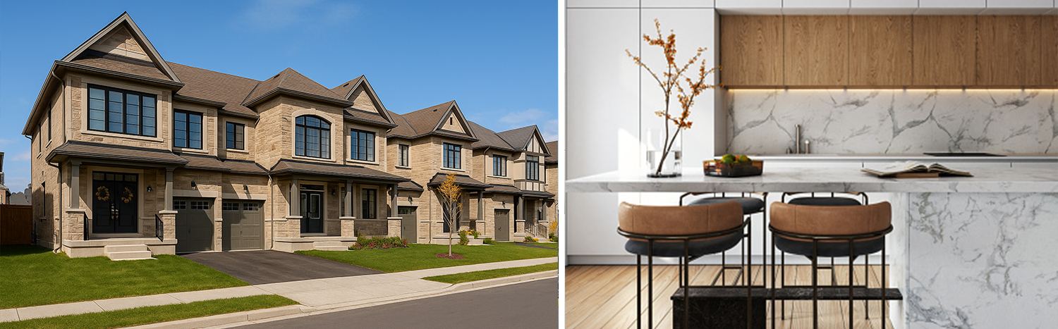 TOWNHOMES & DETACHED HOMES