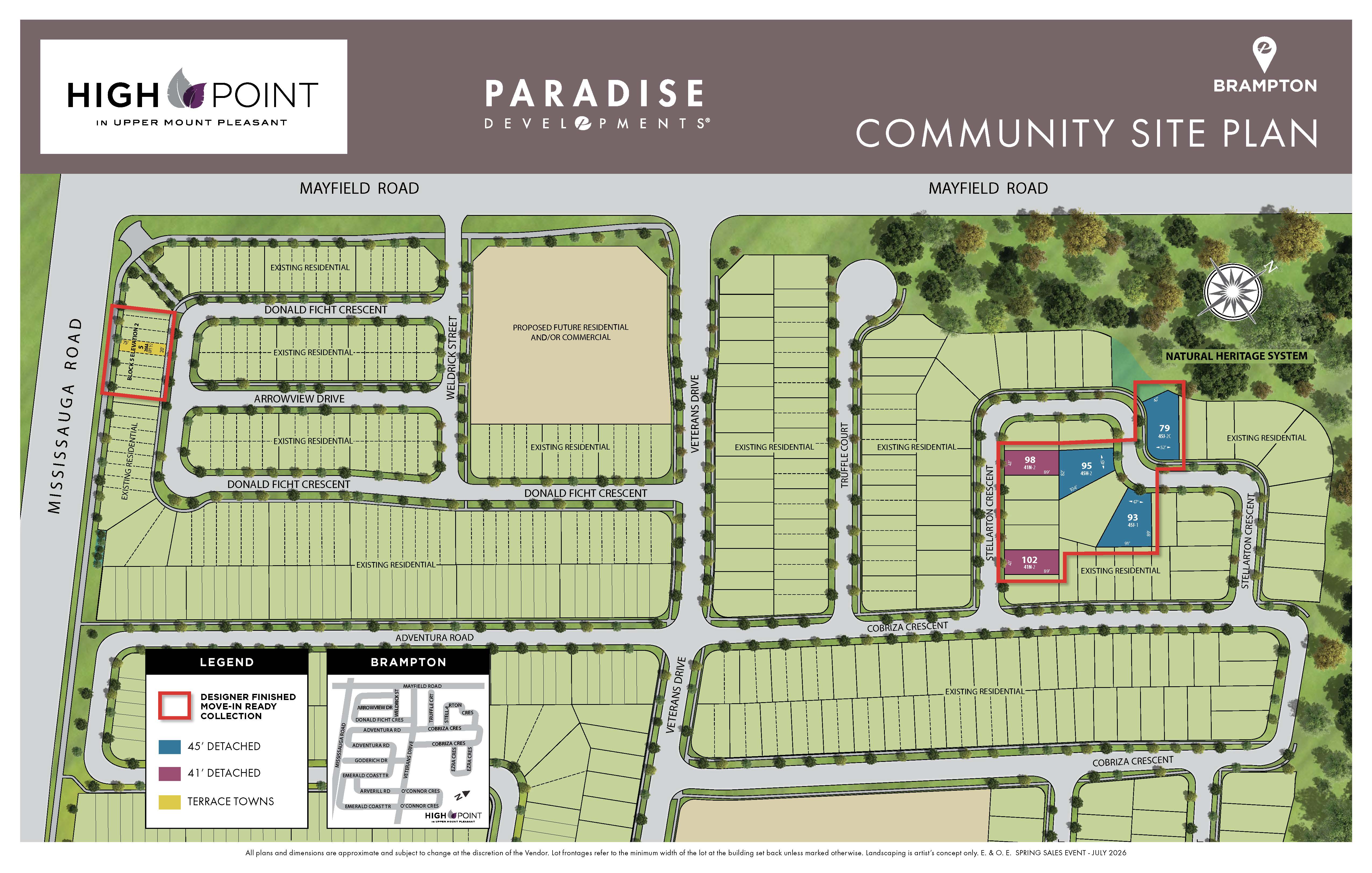 HIGH POINT Siteplan