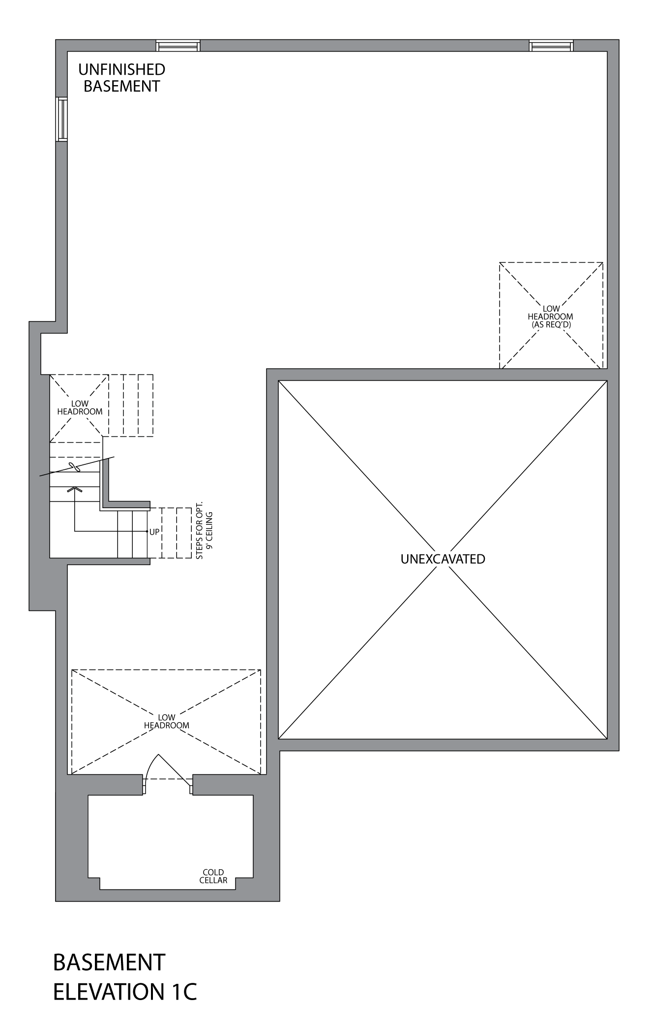 The Addison (Lot 26)  basement  
