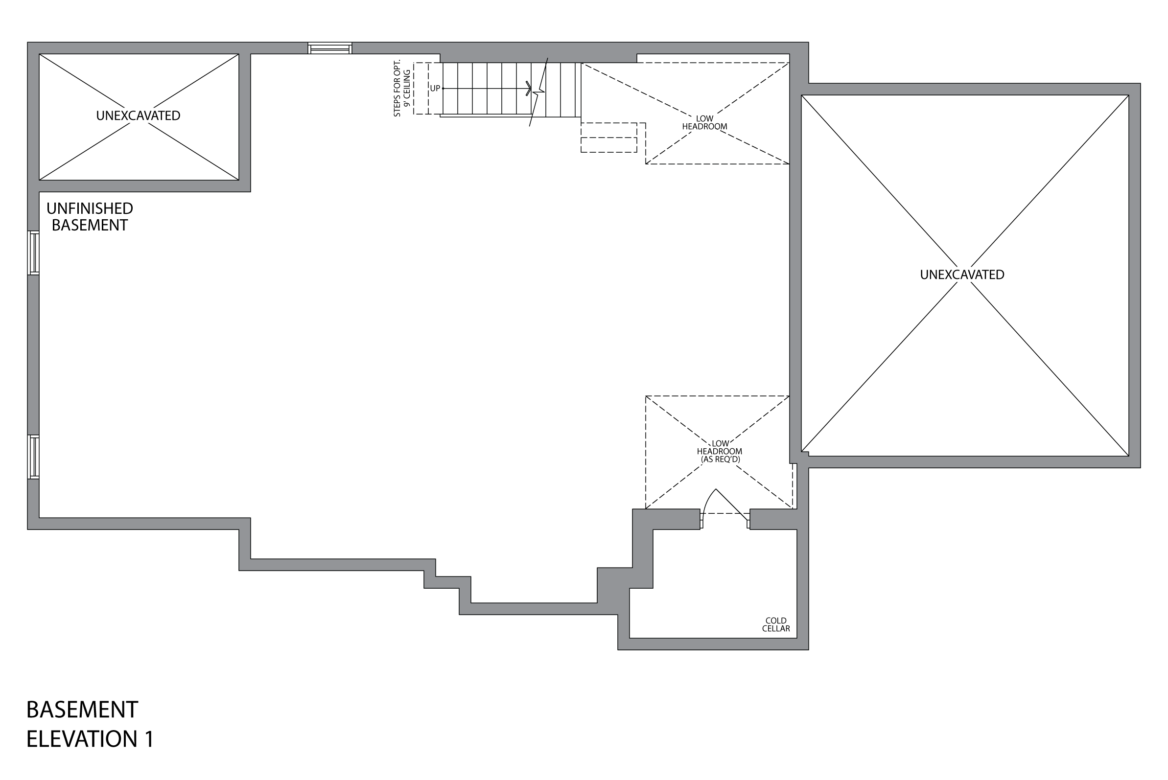 The Bentley (Lot 5)  basement  