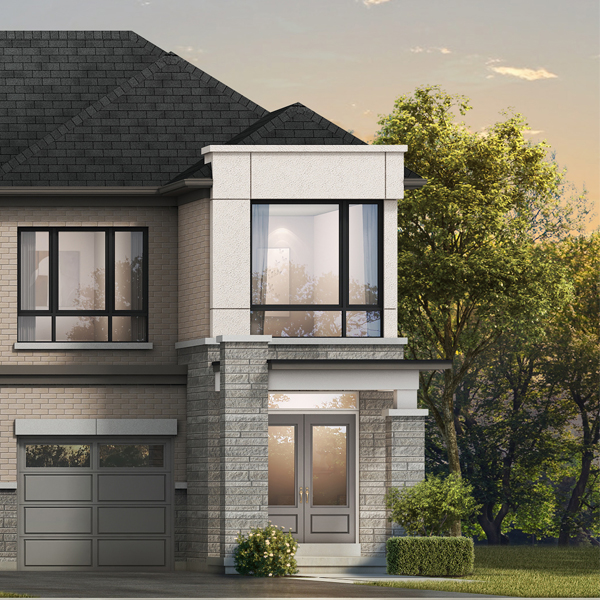 The Easthaven (End), Elevation 2C